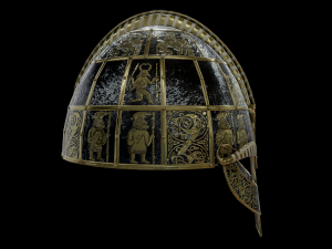 vendel period viking helmet Modelo 3D