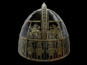 vendel period viking helmet Modelo 3D
