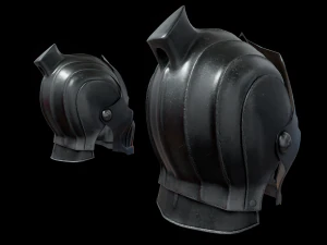 helm vampir Model 3D