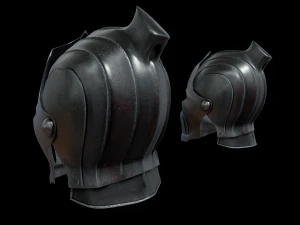 helm vampir Model 3D