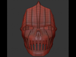 vampire helm 3D 모델