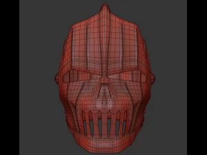 helm vampir Model 3D