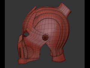 vampire helm 3D 모델