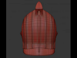 helm vampir Model 3D