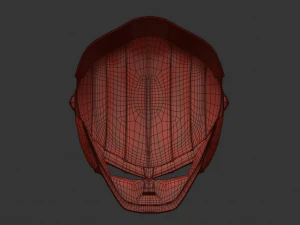 helm vampir Model 3D