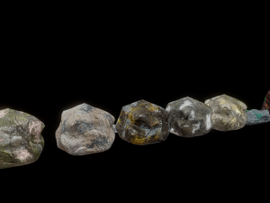 ores and ingots 2 Modello 3D