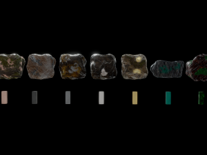 ores and ingots 2 Modello 3D