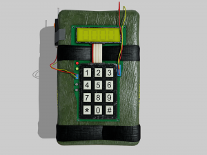c4 explosive device Modelo 3D
