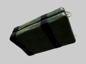 c4 explosive device 3D Model