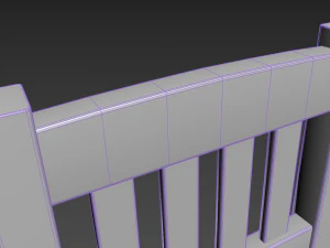 traditional wooden chair 3D Model