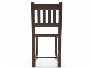 traditional wooden chair 3D Model