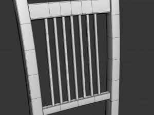 wooden chair 3D Model