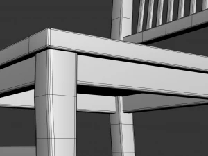 wooden chair 3D Model