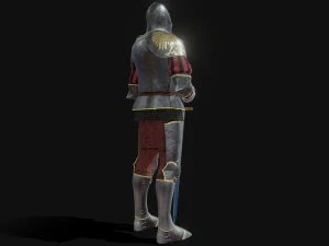 decorative knight armor 3D Model