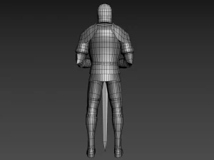 decorative knight armor 3D Model