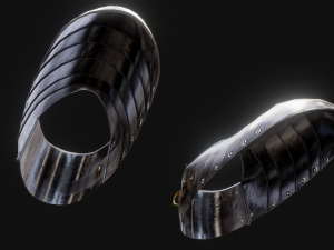 medieval sabatons 3D Model