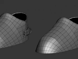 medieval sabatons 3D Model