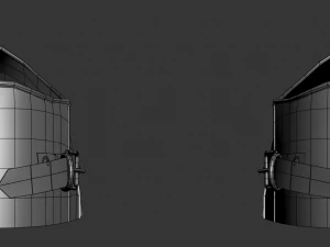medieval sabatons 3D Model