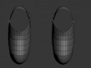 medieval sabatons 3D Model