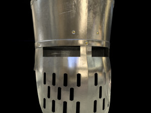flat top helmet 3D 모델