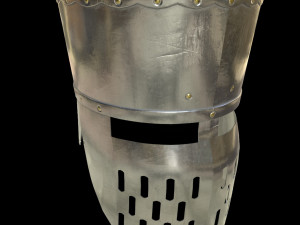 flat top helmet Modelo 3D