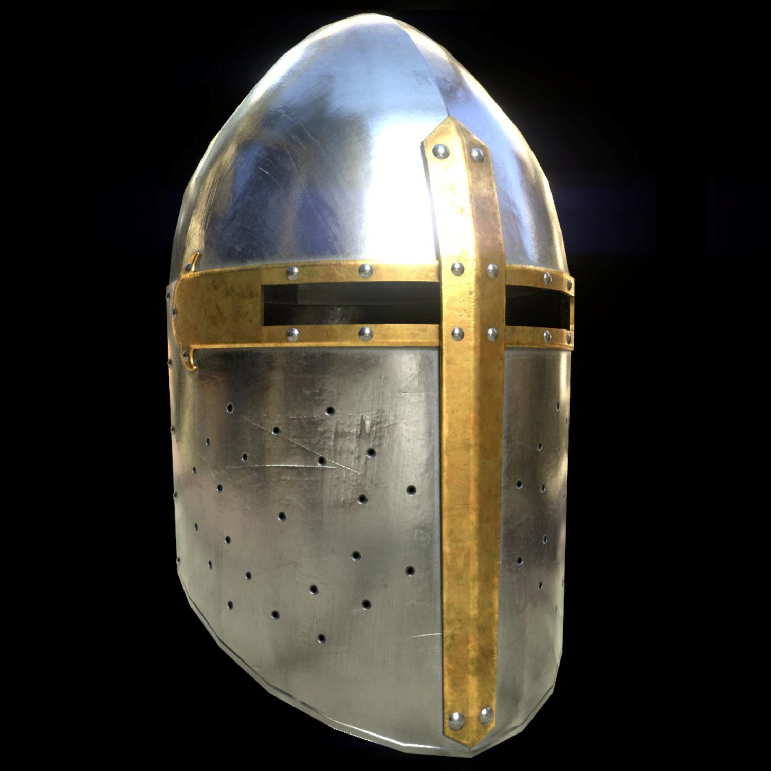 sugarloaf helmet 3D Model .c4d .max .obj .3ds .fbx .stl .blend 