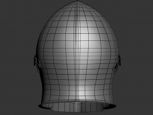visored barbuta helmet 3D Model