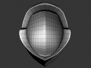 medieval jousting helmet Model 3D