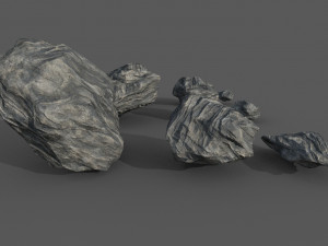 rocks pack 1 Modelo 3D