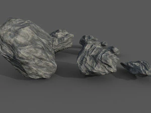 rocks pack 1 3D Model