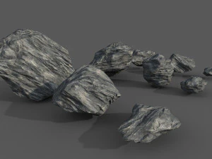 rocks pack 1 3D Model