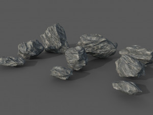 rocks pack 1 Modelo 3D