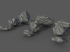 rocks pack 1 3D Model