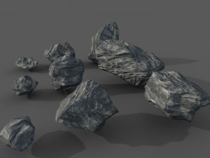 rocks pack 1 Modelo 3D