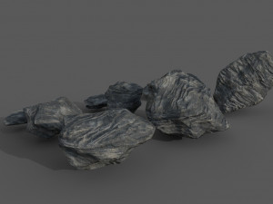 rocks pack 1 Modelo 3D
