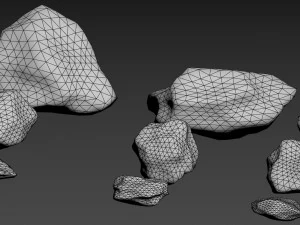 rocks pack 1 3D Model