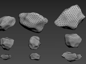 rocks pack 1 3D Model