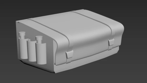 first aid kit 3D Model .c4d .max .obj .3ds .fbx .stl .blend 