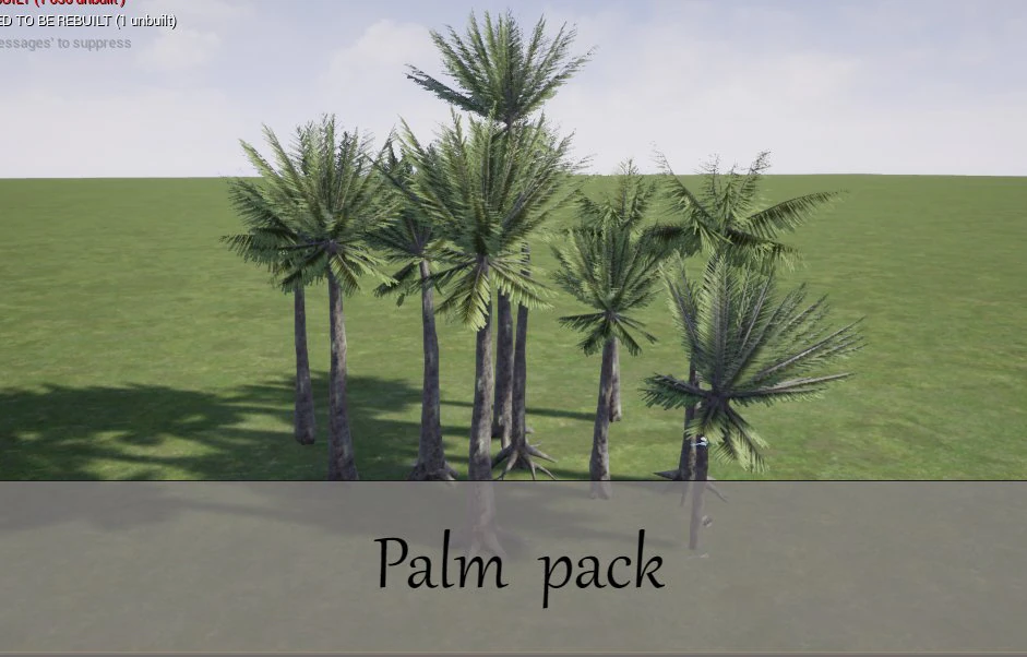 팜 팩 3D 모델 .c4d .max .obj .3ds .fbx .stl .blend 