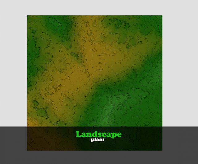 landscape plain Modèle 3D .c4d .max .obj .3ds .fbx .stl .blend 