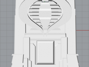 375 gi joe cobra commander throne 3D प्रिंट मॉडल