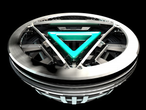 Arc reactor iron-man mark 6 3D Model