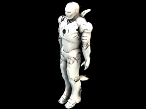 Arc reactor iron-man - marck 1 - armor - ligthroom - render settings - materials Model 3D