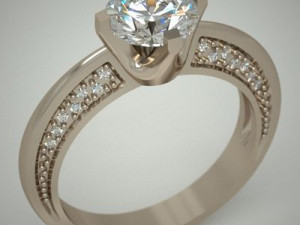 Wedding ring 3D Model