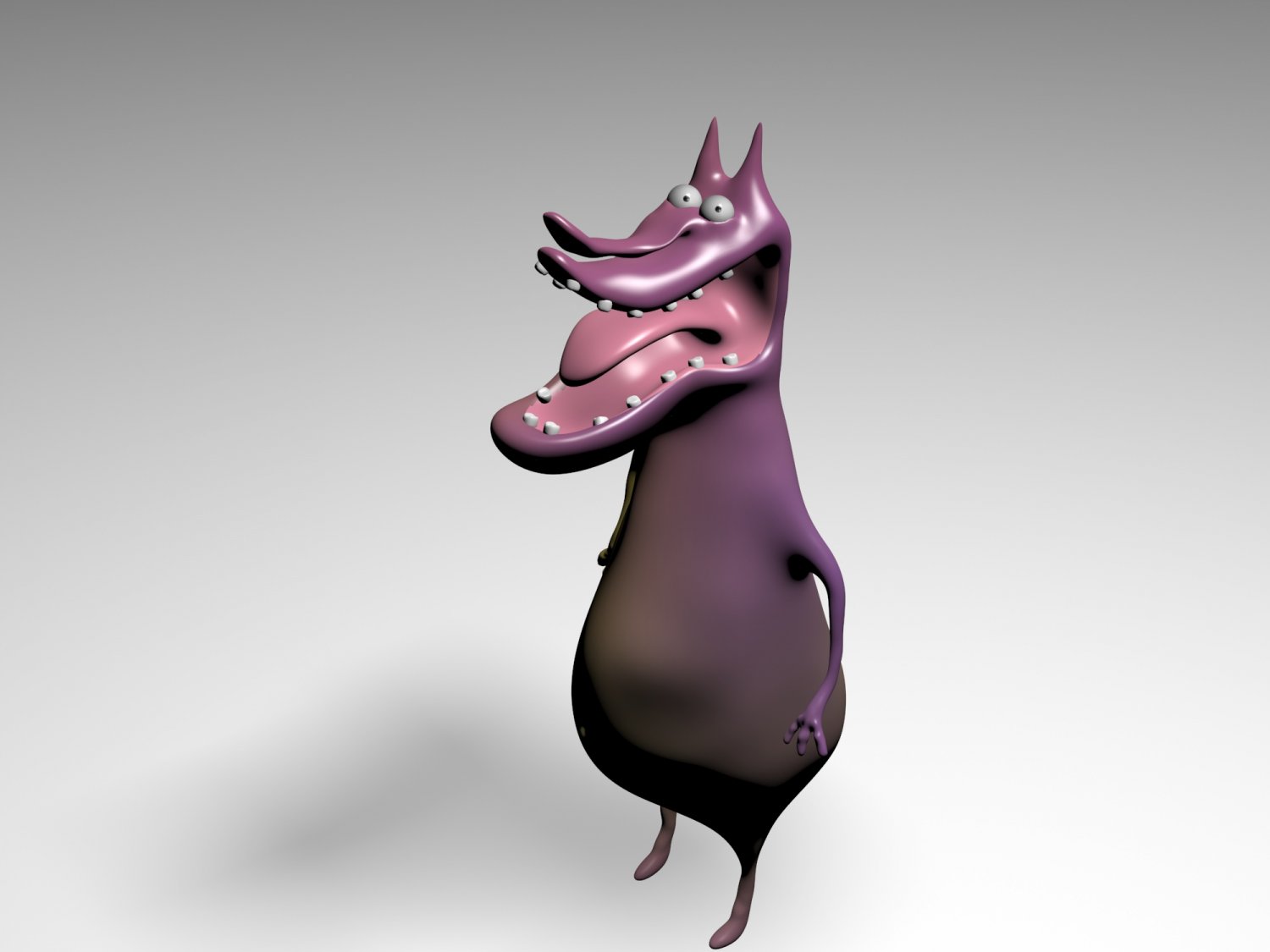 Cartoon Character Free 3d Model In Child 3dexport