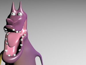 cartoon character 3D Model