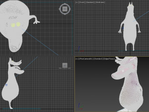 cartoon character 3D Model