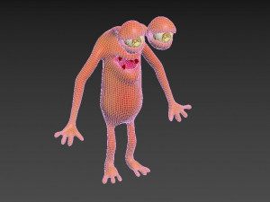 character-t 3D 模型