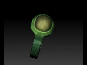 silver ring 3D Print Model