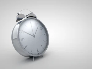 часы с будильником 3D Модель